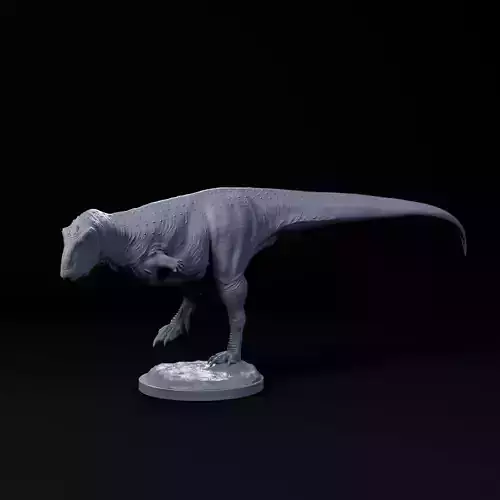 Rajasaurus walking 1-35 scale pre-supported dinosaur 3D print model Rajasaurus walking 1-35 scale pre-supported dinosaur 3D print model