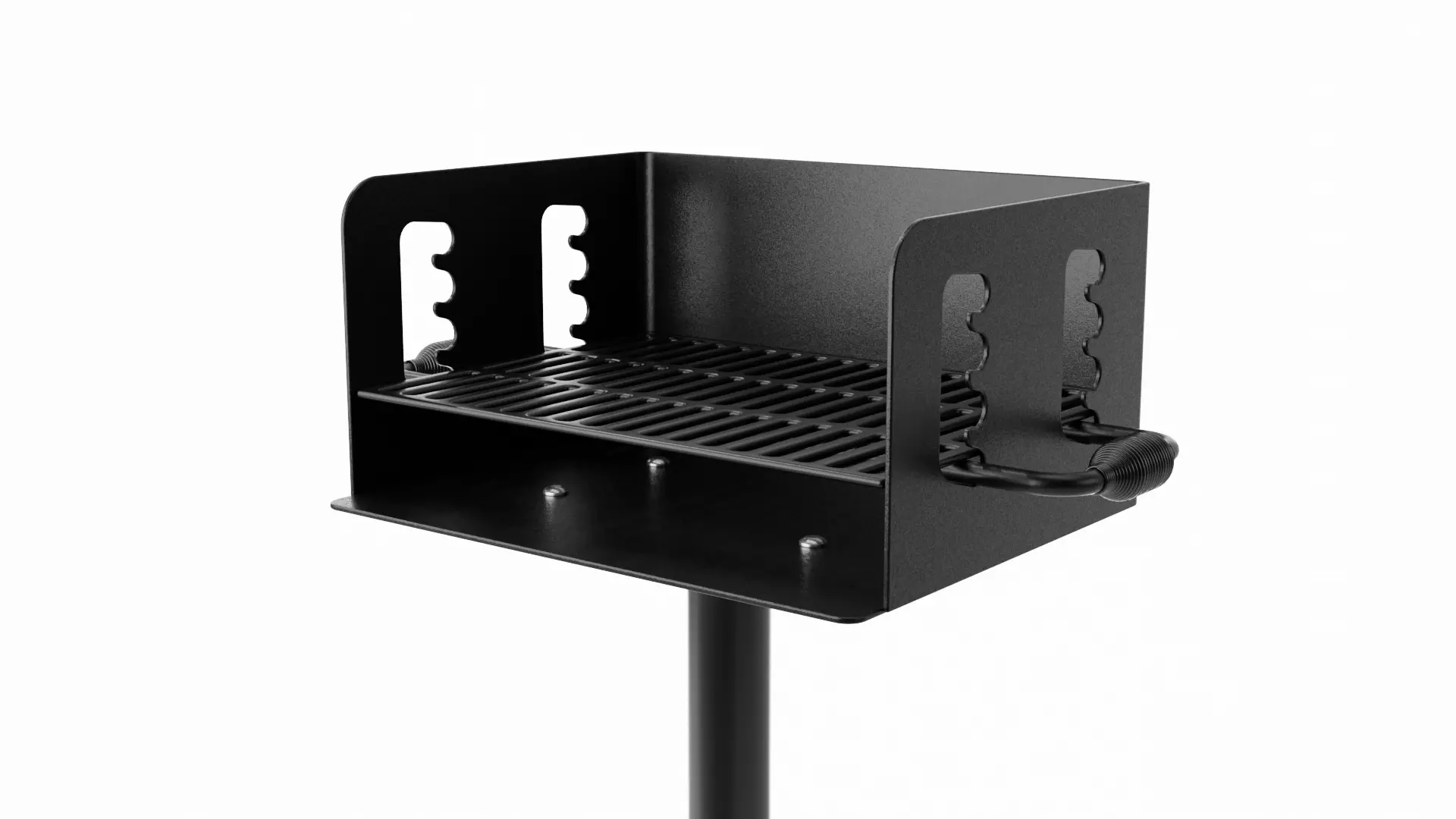 Park Grill 3D model_0