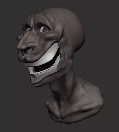 Strange looking dude 3D model