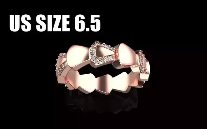 Serpenti collection ring with gems model 896 3D print model Serpenti collection ring with gems model 896 3D print model