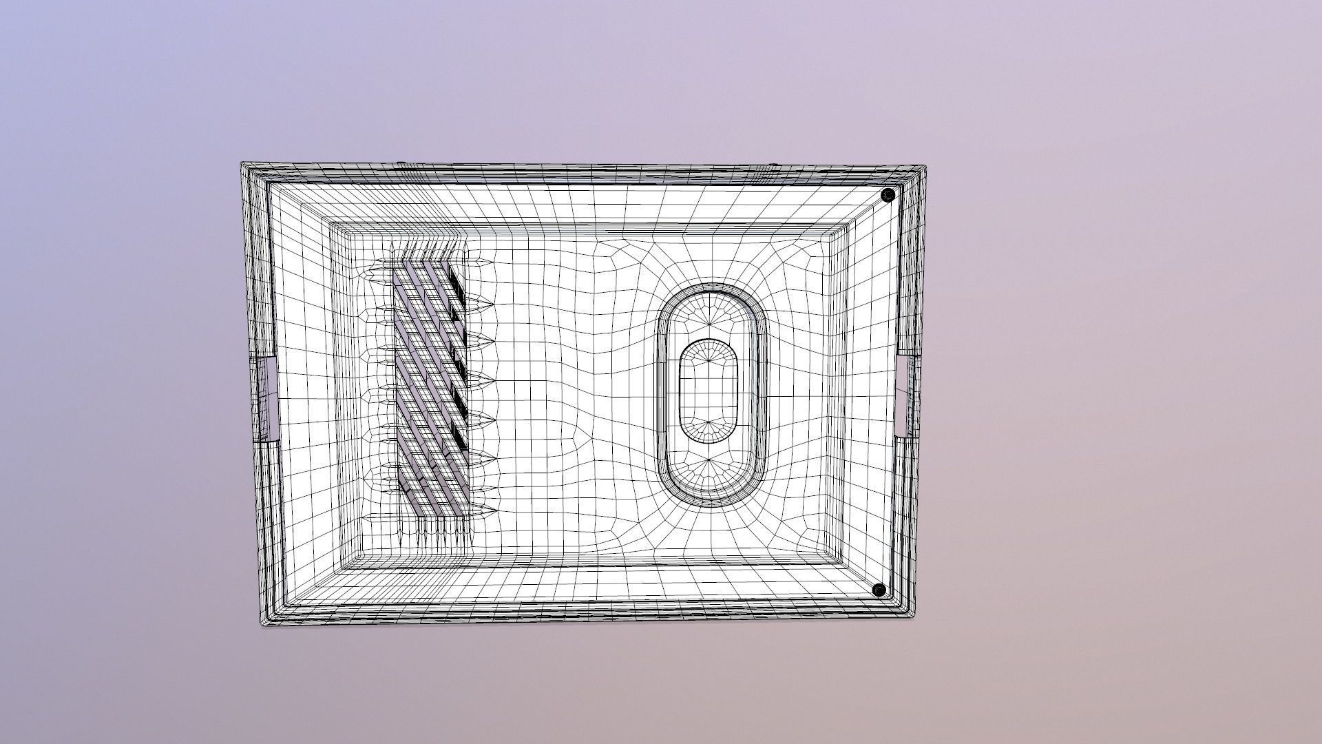 Locker Case 3D model_11