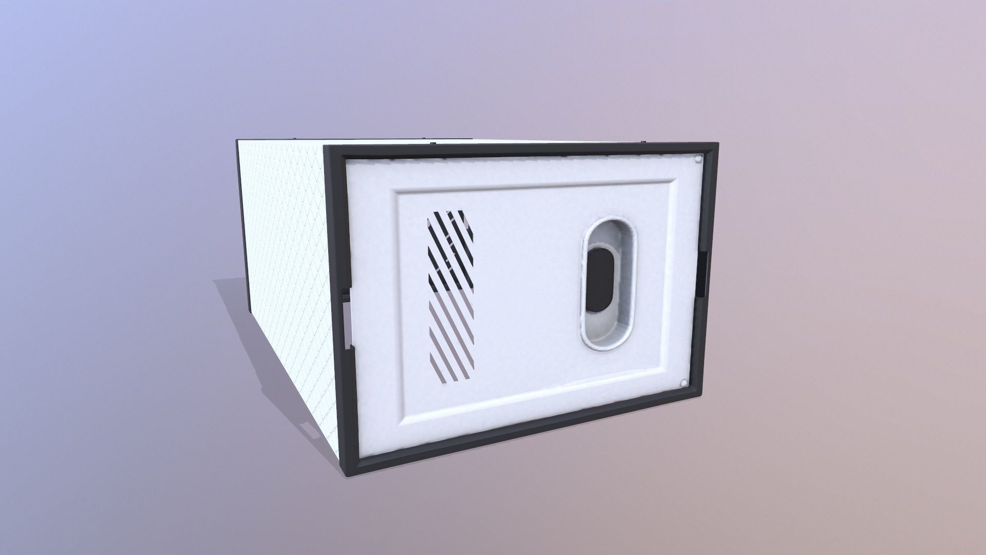 Locker Case 3D model_2