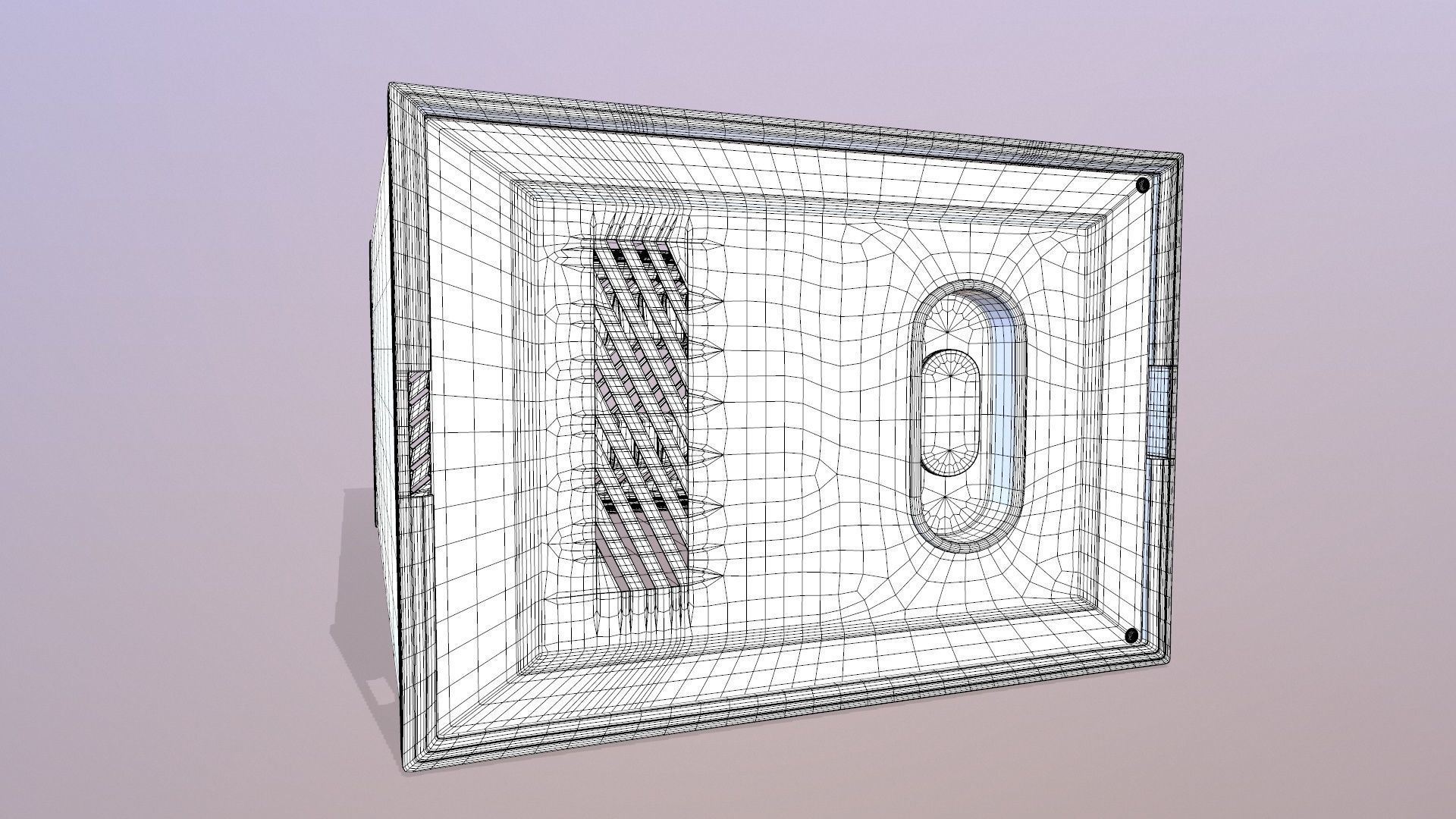 Locker Case 3D model_10