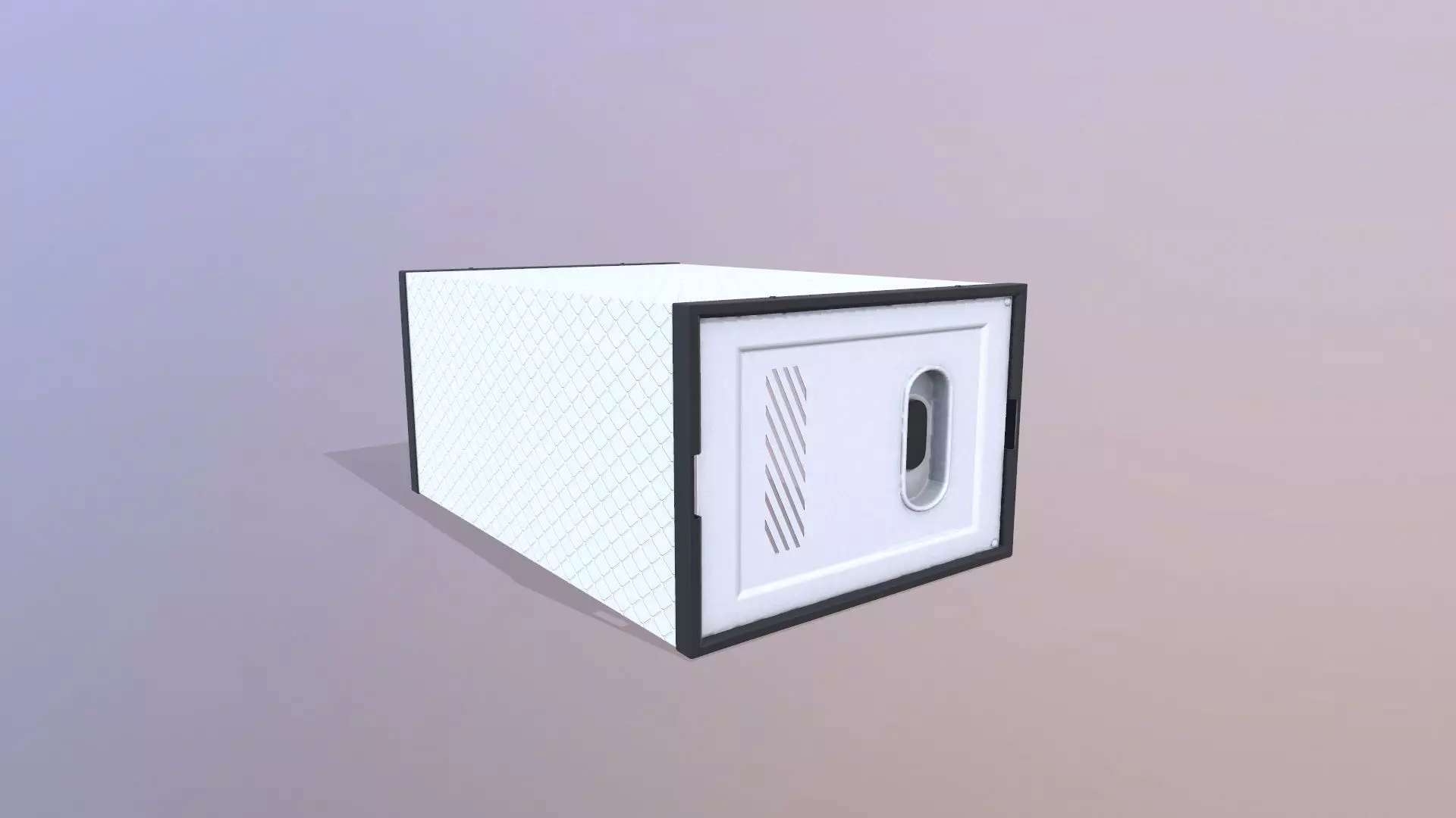 Locker Case 3D model_0
