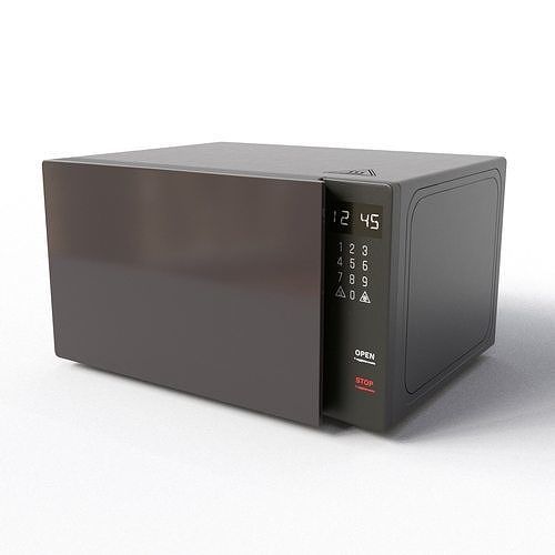 Microwave Free 3D model