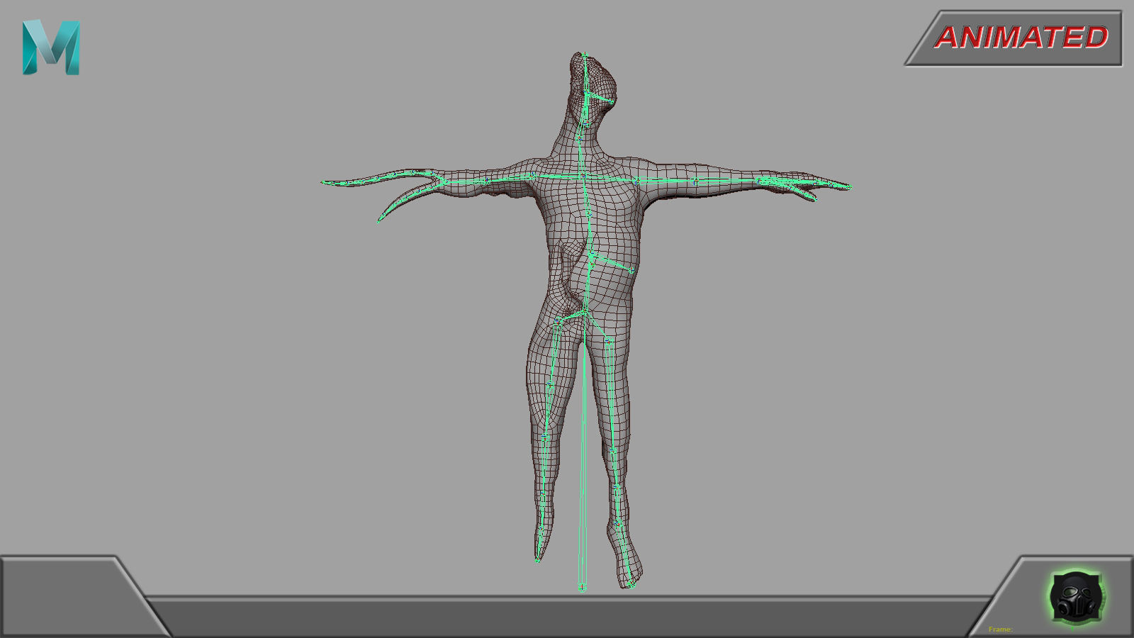 Fantasy character 10 -- Ghosts Low-poly 3D model_10