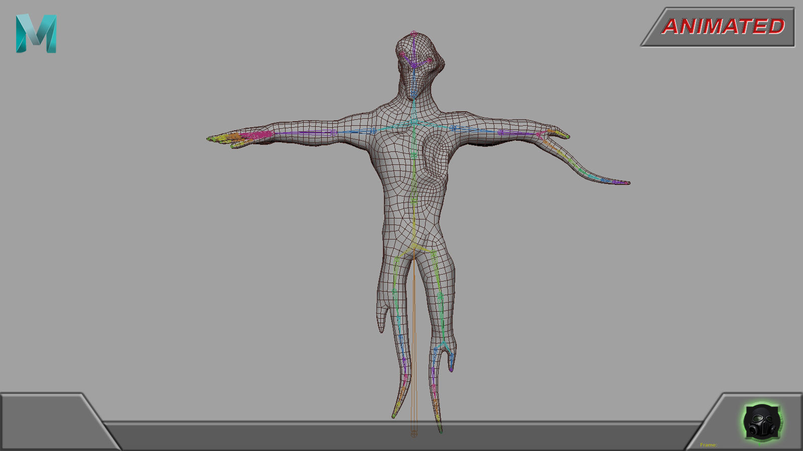 Fantasy character 10 -- Ghosts Low-poly 3D model_12