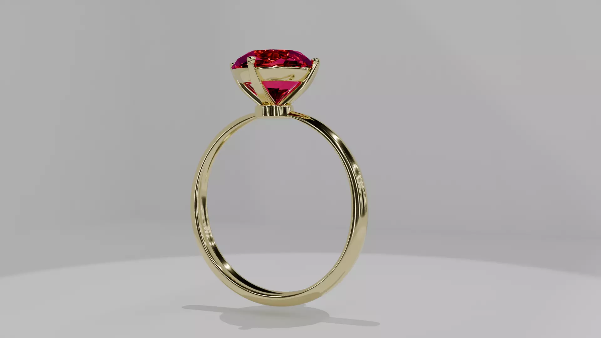 Women ring 3d stl fbx obj render details 3D print model  3D print model_0