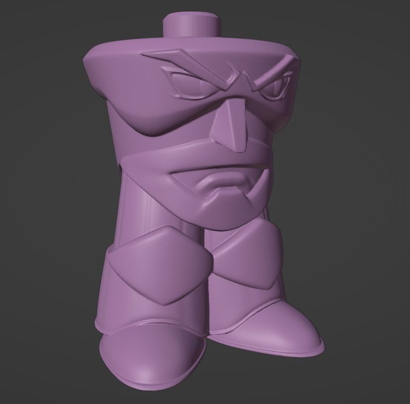 AquaTeen Mecha 3D print model_5