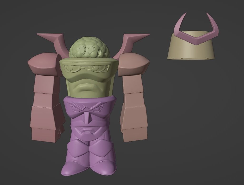 AquaTeen Mecha 3D print model_2