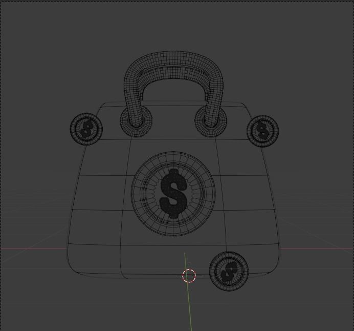 Finance 3d Illustration Icon Pack 3D model_40