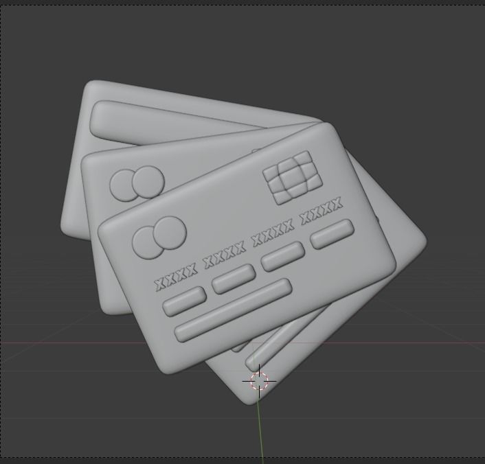 Finance 3d Illustration Icon Pack 3D model_8