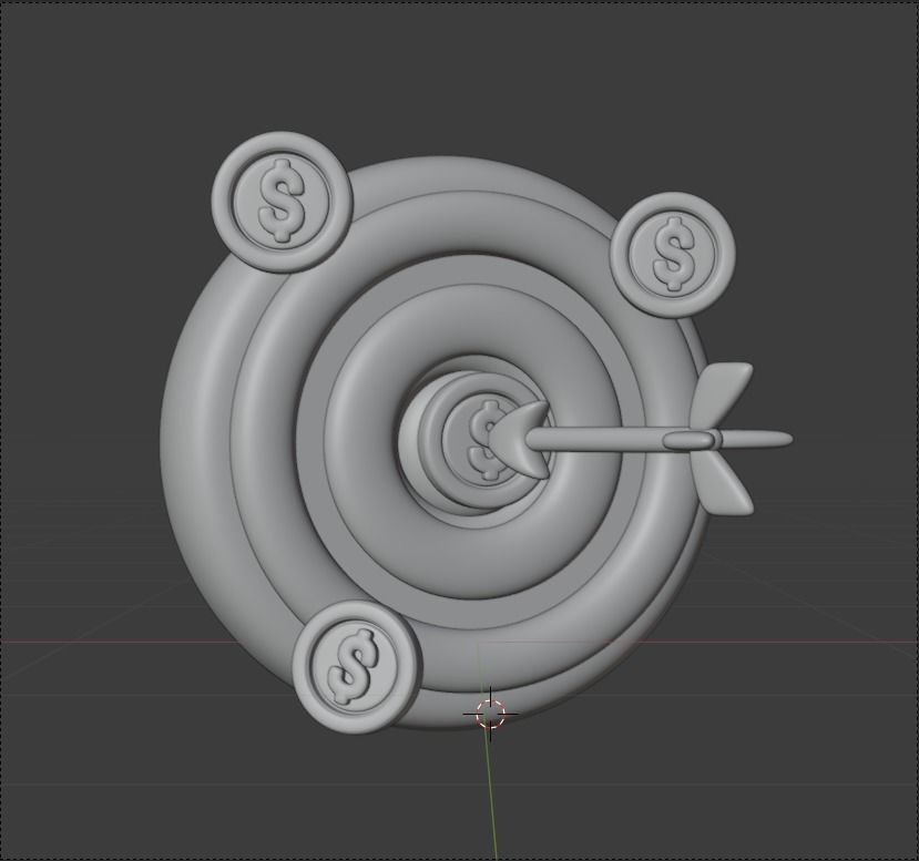 Finance 3d Illustration Icon Pack 3D model_95