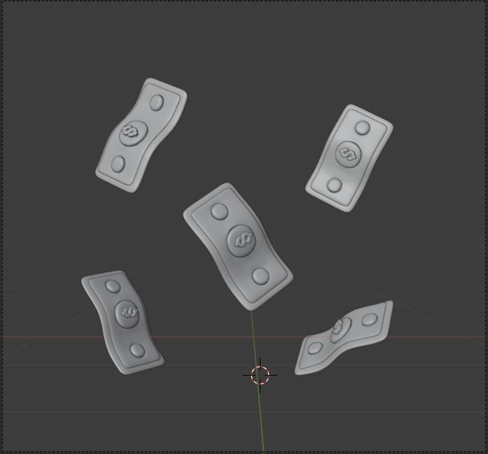 Finance 3d Illustration Icon Pack 3D model_9