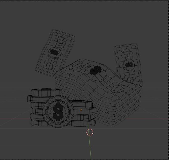 Finance 3d Illustration Icon Pack 3D model_22