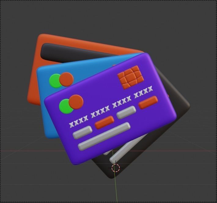 Finance 3d Illustration Icon Pack 3D model_13