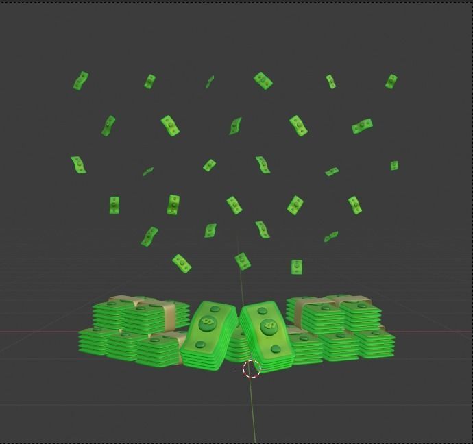 Finance 3d Illustration Icon Pack 3D model_66