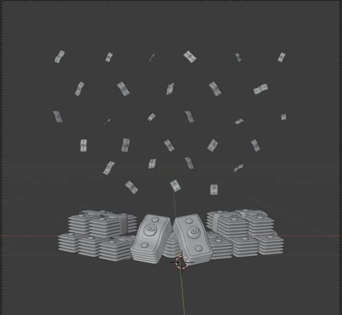 Finance 3d Illustration Icon Pack 3D model_12