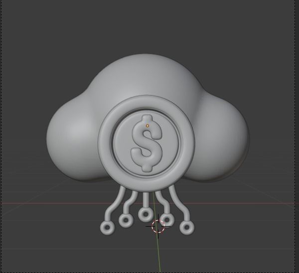 Finance 3d Illustration Icon Pack 3D model_16