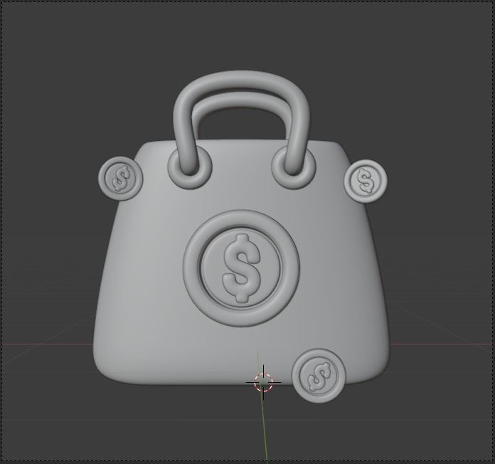 Finance 3d Illustration Icon Pack 3D model_64