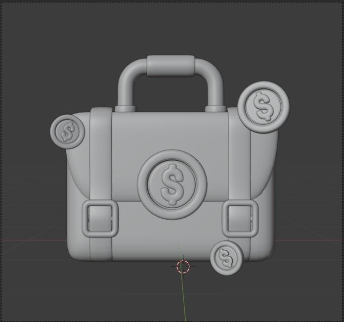 Finance 3d Illustration Icon Pack 3D model_35