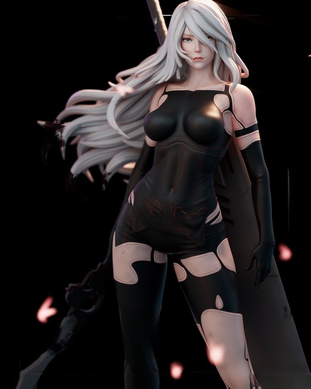 A2 Nier Automata 3D print model_1