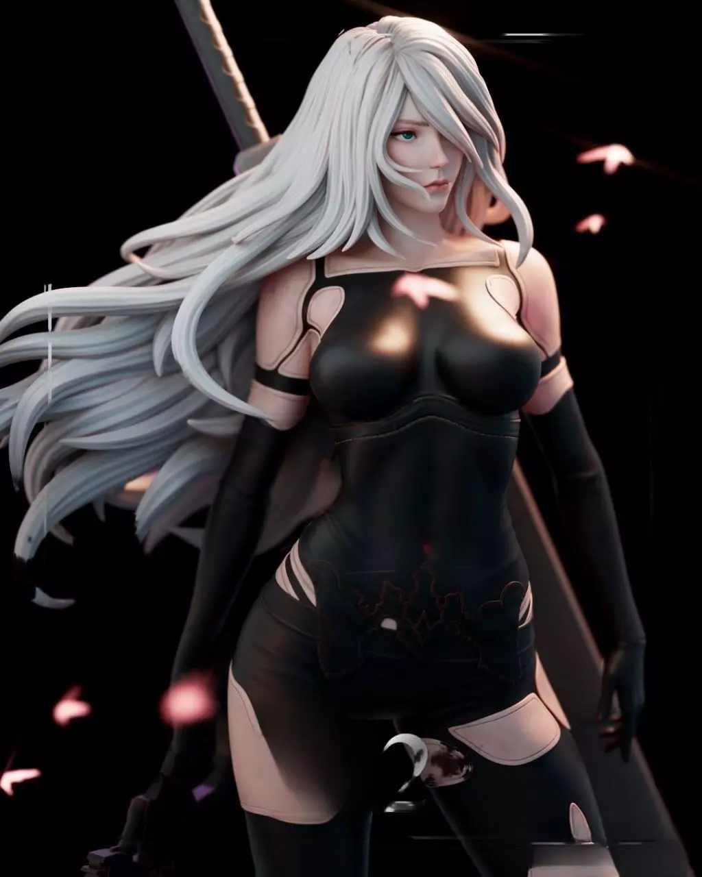 A2 Nier Automata 3D print model_0
