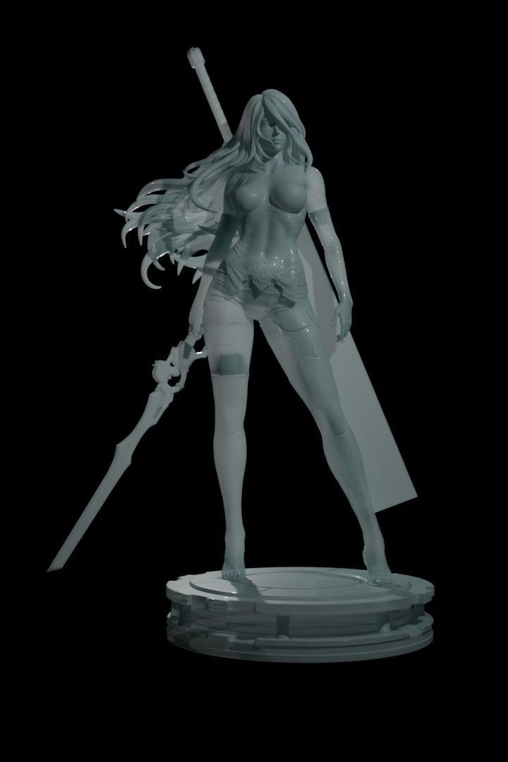 A2 Nier Automata 3D print model_3