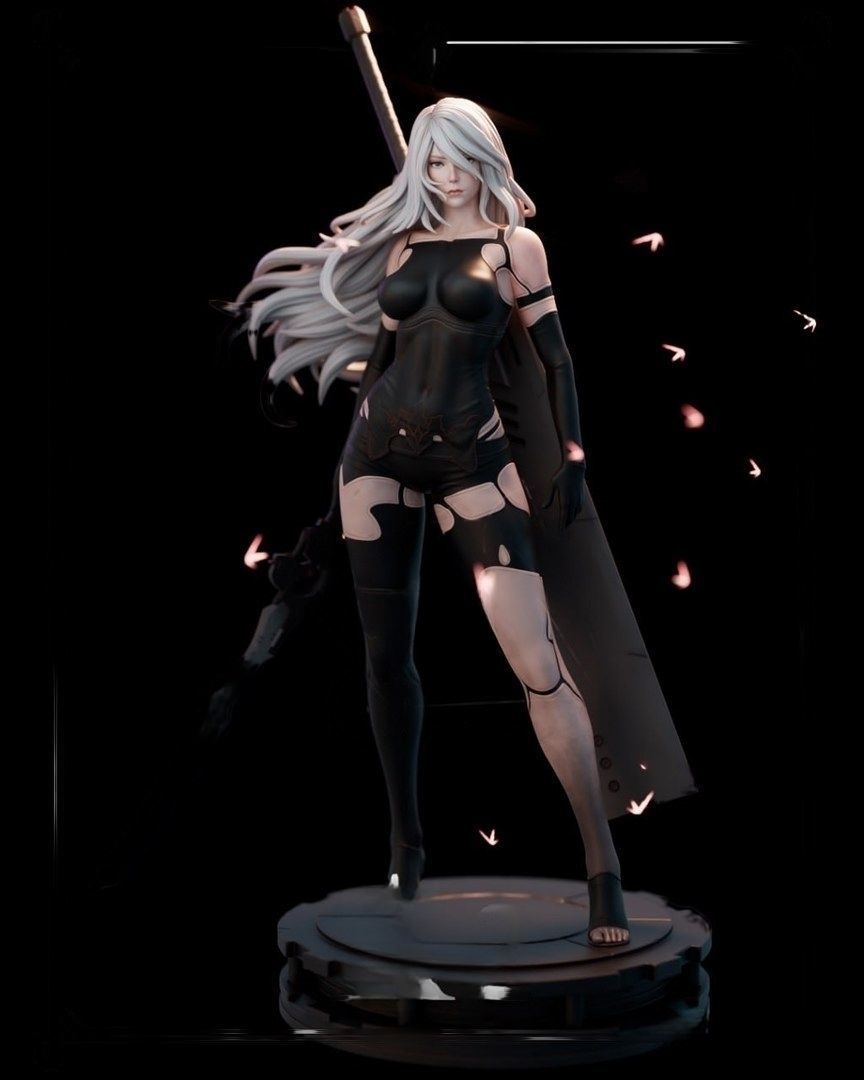 A2 Nier Automata 3D print model_2