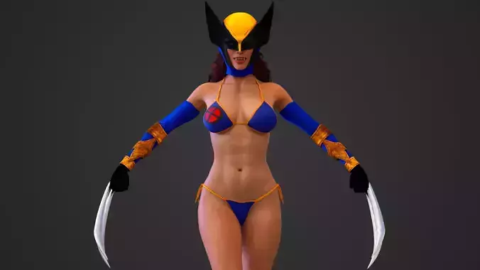 Wolverine - X-23 - Laura Kinney In A Bikini