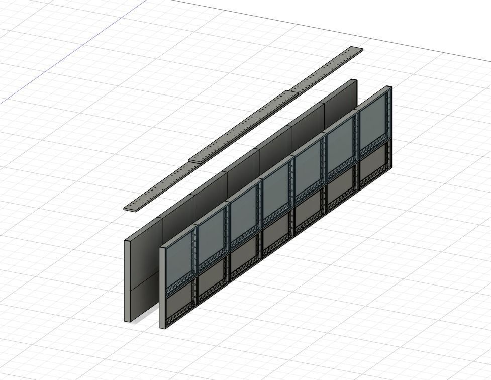 Model Railway Plate Girder Bridge Sides FDM and Resin 3D print model_3
