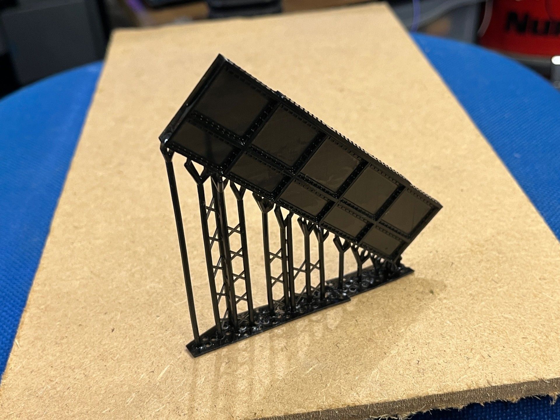 Model Railway Plate Girder Bridge Sides FDM and Resin 3D print model_10