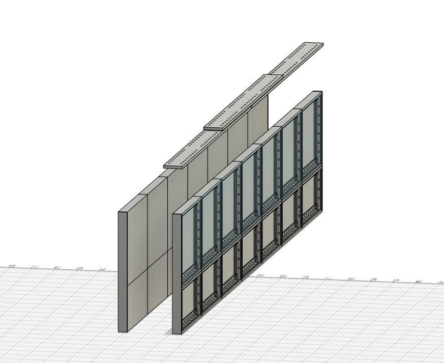 Model Railway Plate Girder Bridge Sides FDM and Resin 3D print model_4