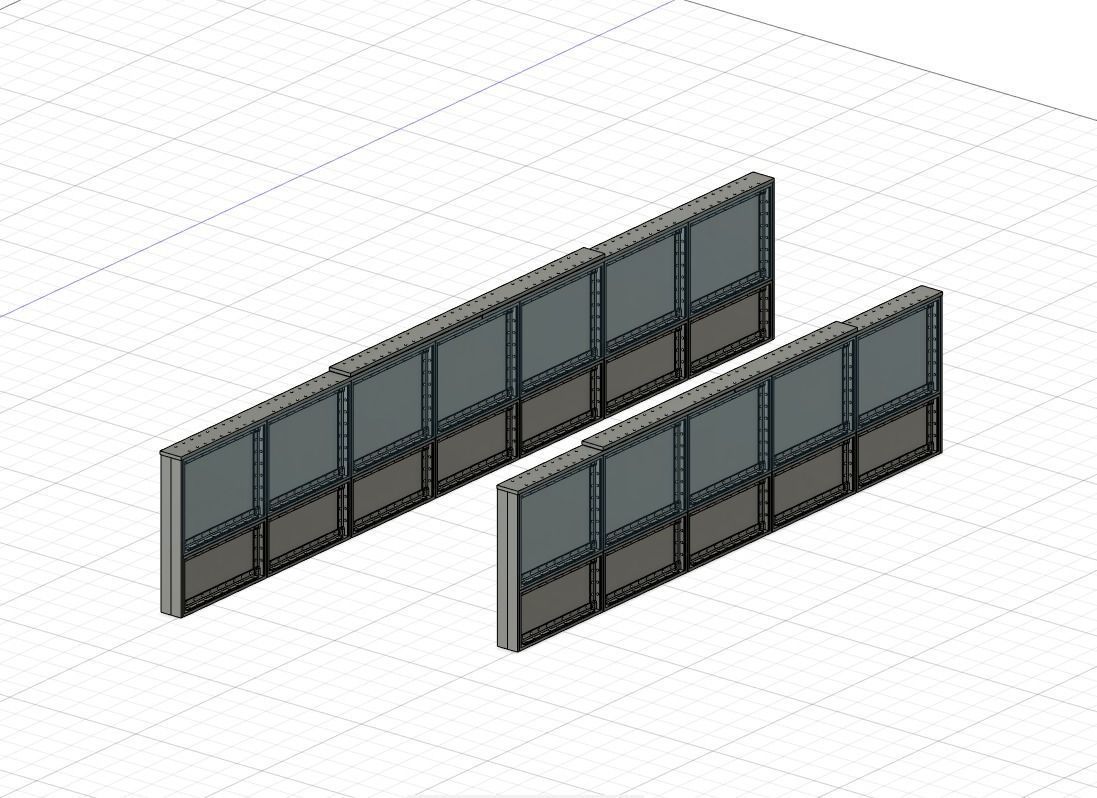 Model Railway Plate Girder Bridge Sides FDM and Resin 3D print model_1