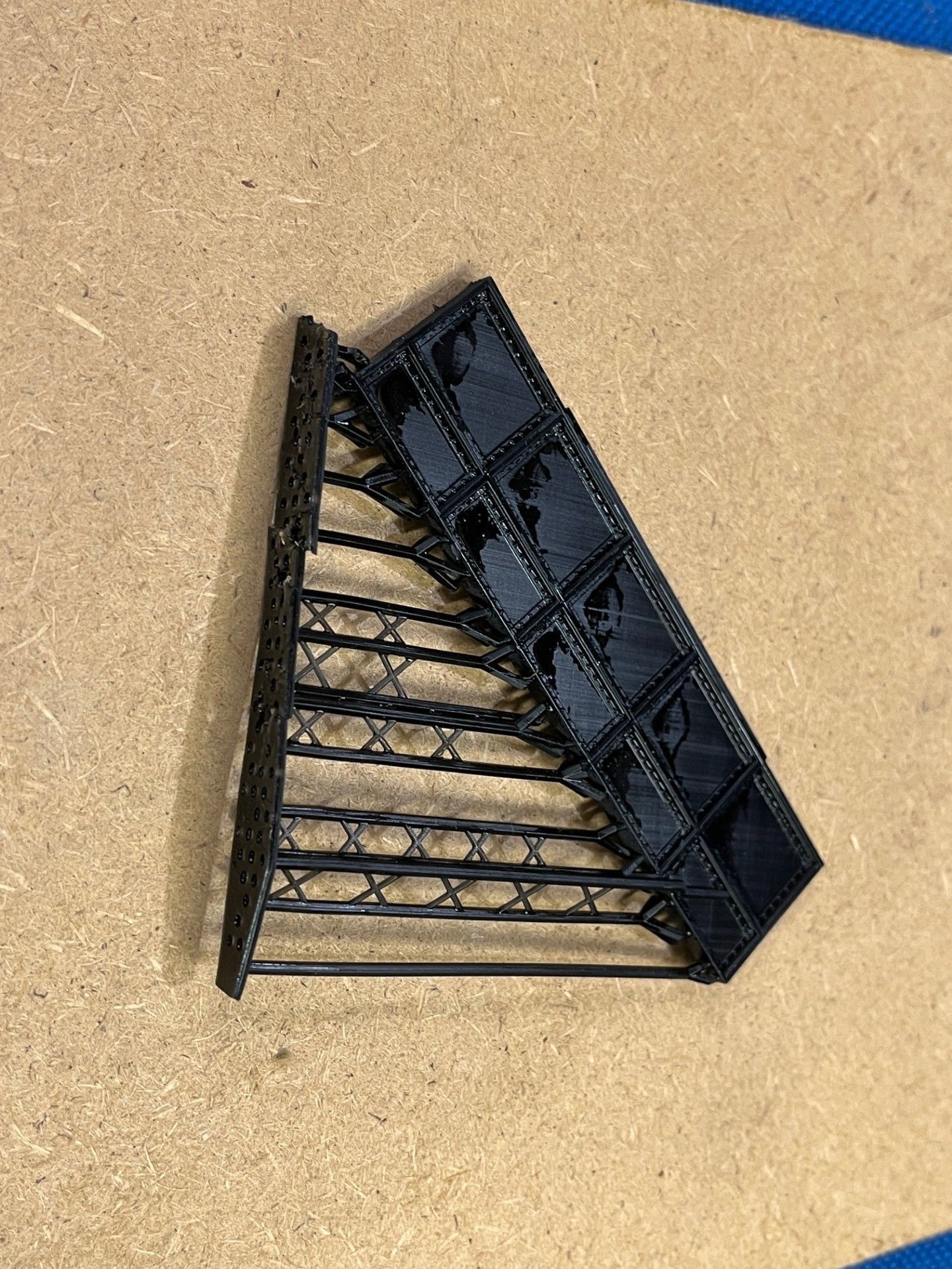 Model Railway Plate Girder Bridge Sides FDM and Resin 3D print model_11