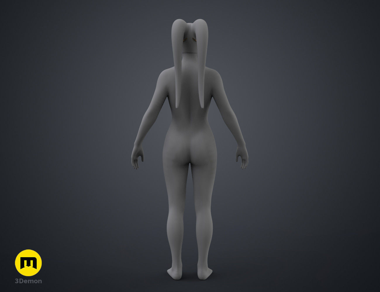 Garsa Fwips Headpiece - Star Wars Book of Boba Fett 3D print model_27