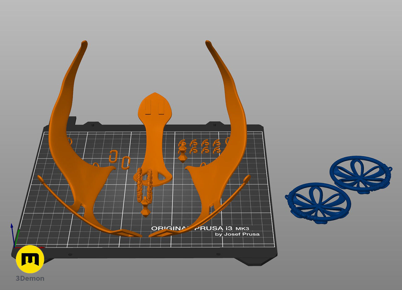 Garsa Fwips Headpiece - Star Wars Book of Boba Fett 3D print model_6