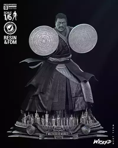 Wicked Marvel Wong Sculpture