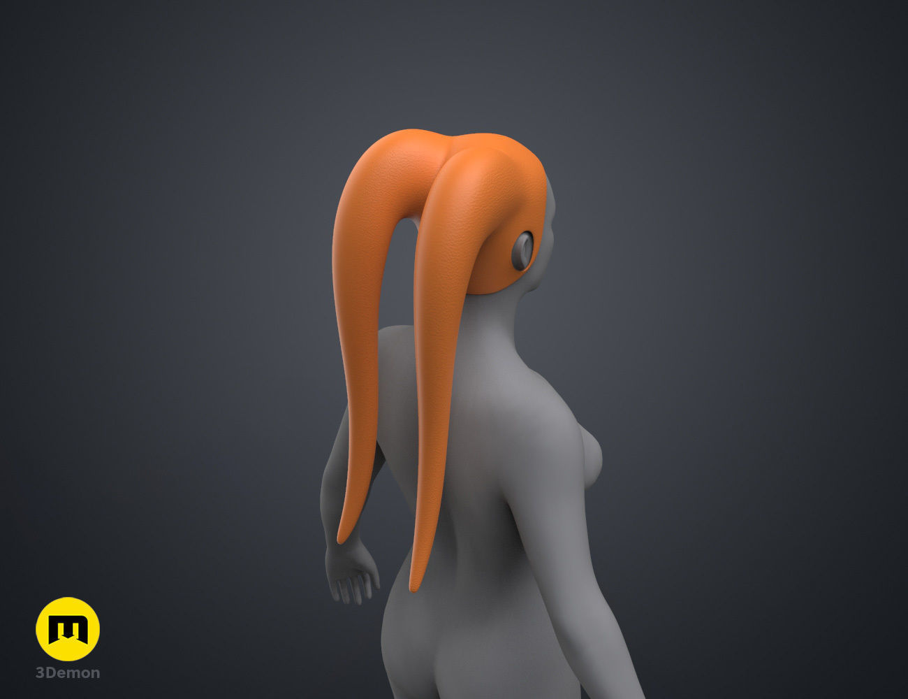 Garsa Fwips Lekku Mold - Star Wars Book of Boba Fett 3D print model_17