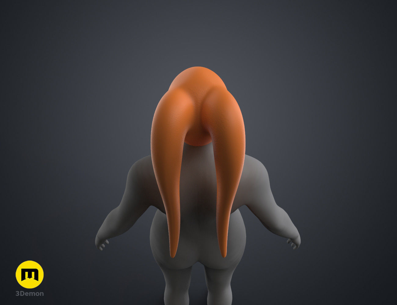 Garsa Fwips Lekku Mold - Star Wars Book of Boba Fett 3D print model_5