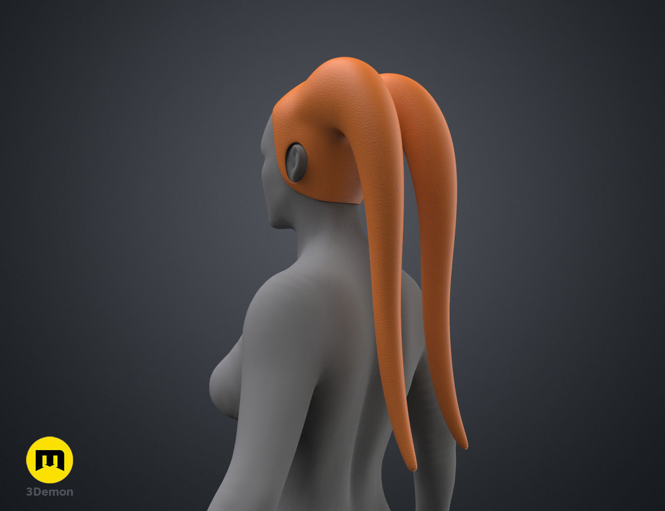 Garsa Fwips Lekku Mold - Star Wars Book of Boba Fett 3D print model_3