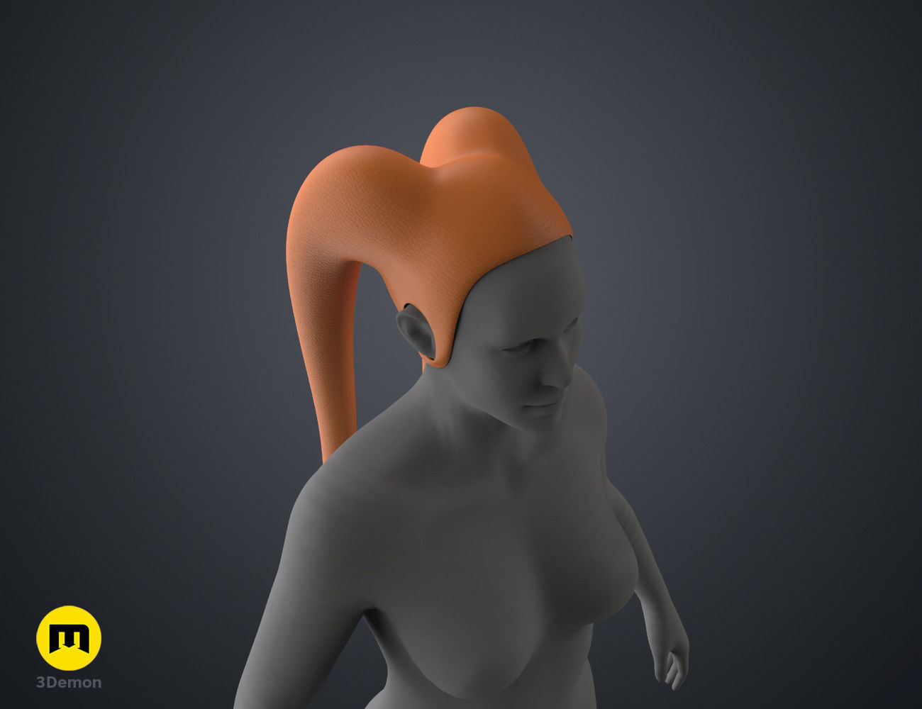 Garsa Fwips Lekku Mold - Star Wars Book of Boba Fett 3D print model_18