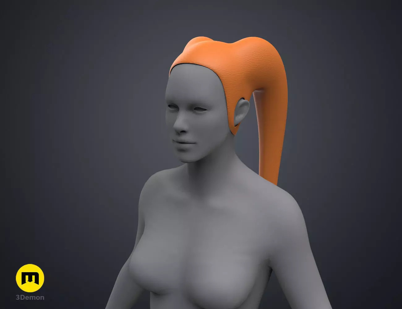 Garsa Fwips Lekku Mold - Star Wars Book of Boba Fett 3D print model_0