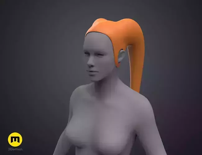Garsa Fwips Lekku Mold - Star Wars Book of Boba Fett 3D print model