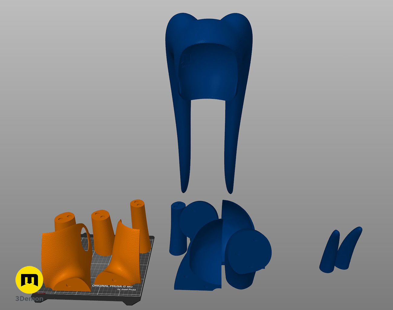 Garsa Fwips Lekku Mold - Star Wars Book of Boba Fett 3D print model_6