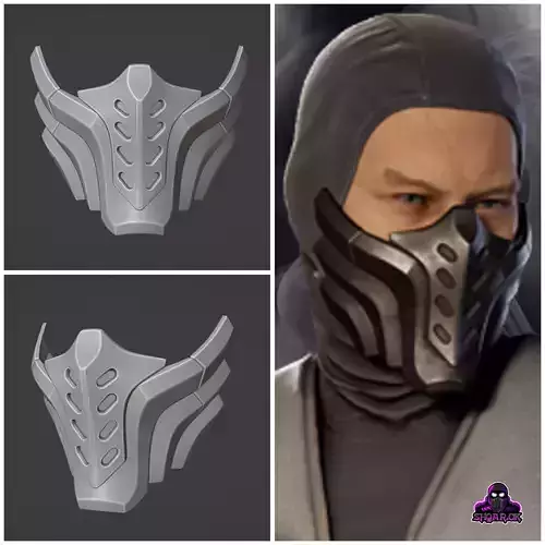 Smoke mask  from MK1 -  S95 3D print model
