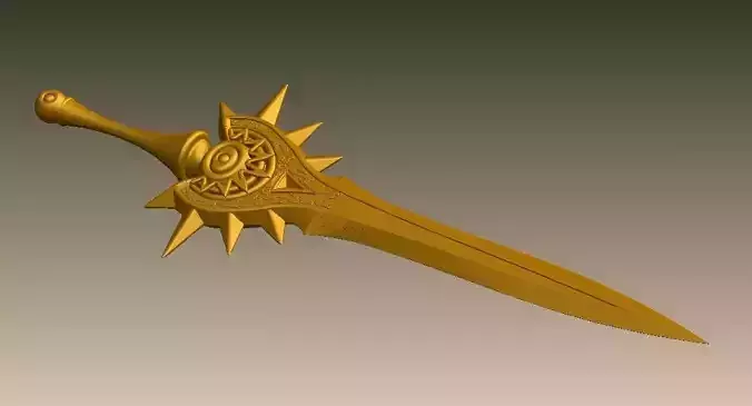3D model Forgitten Blade from Lineage2 3D print model