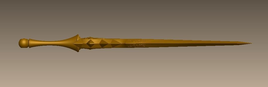 3D model Forgitten Blade from Lineage2 3D print model_3