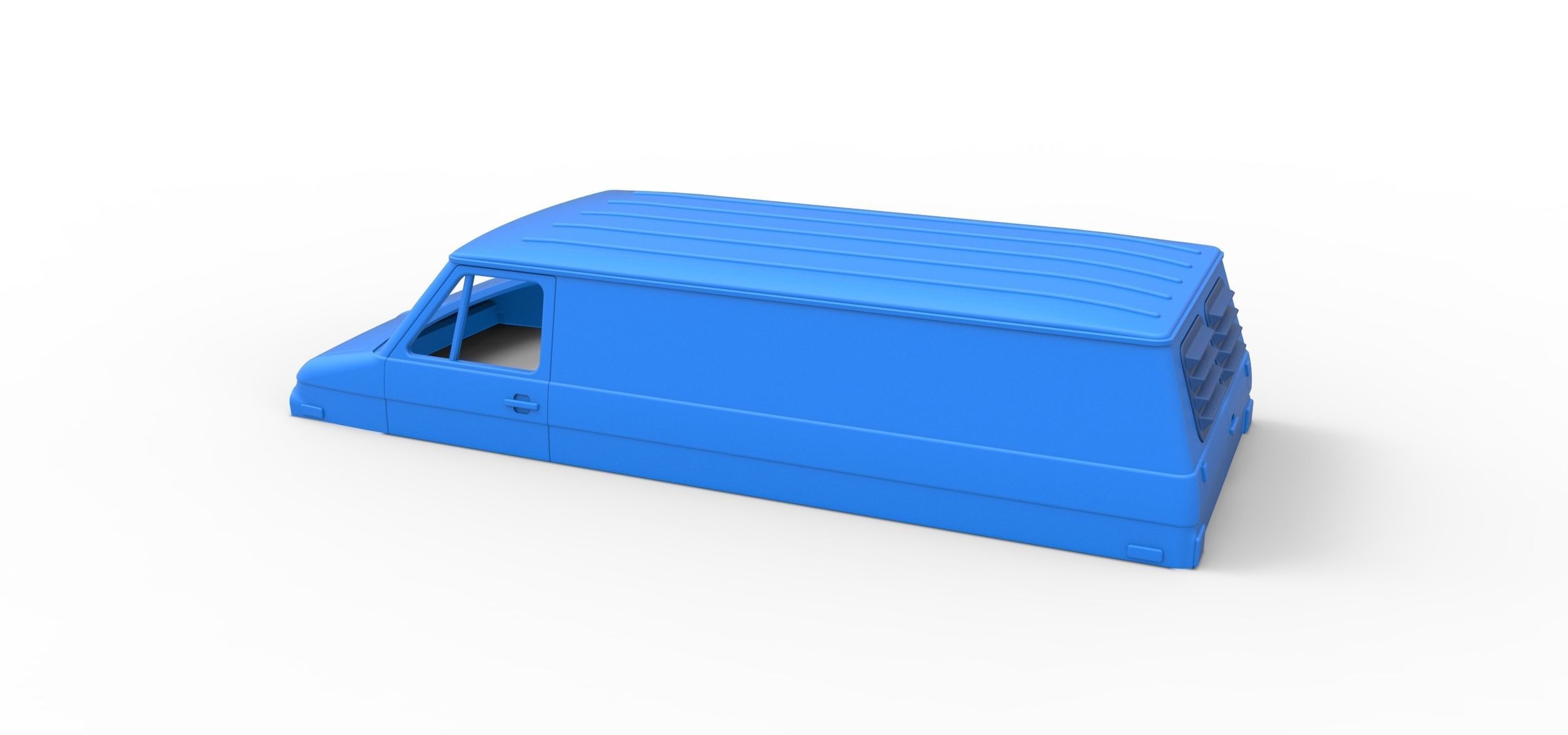 Shell for Vintage Monster tank Version 2 Scale 1 to 25 3D print model_9