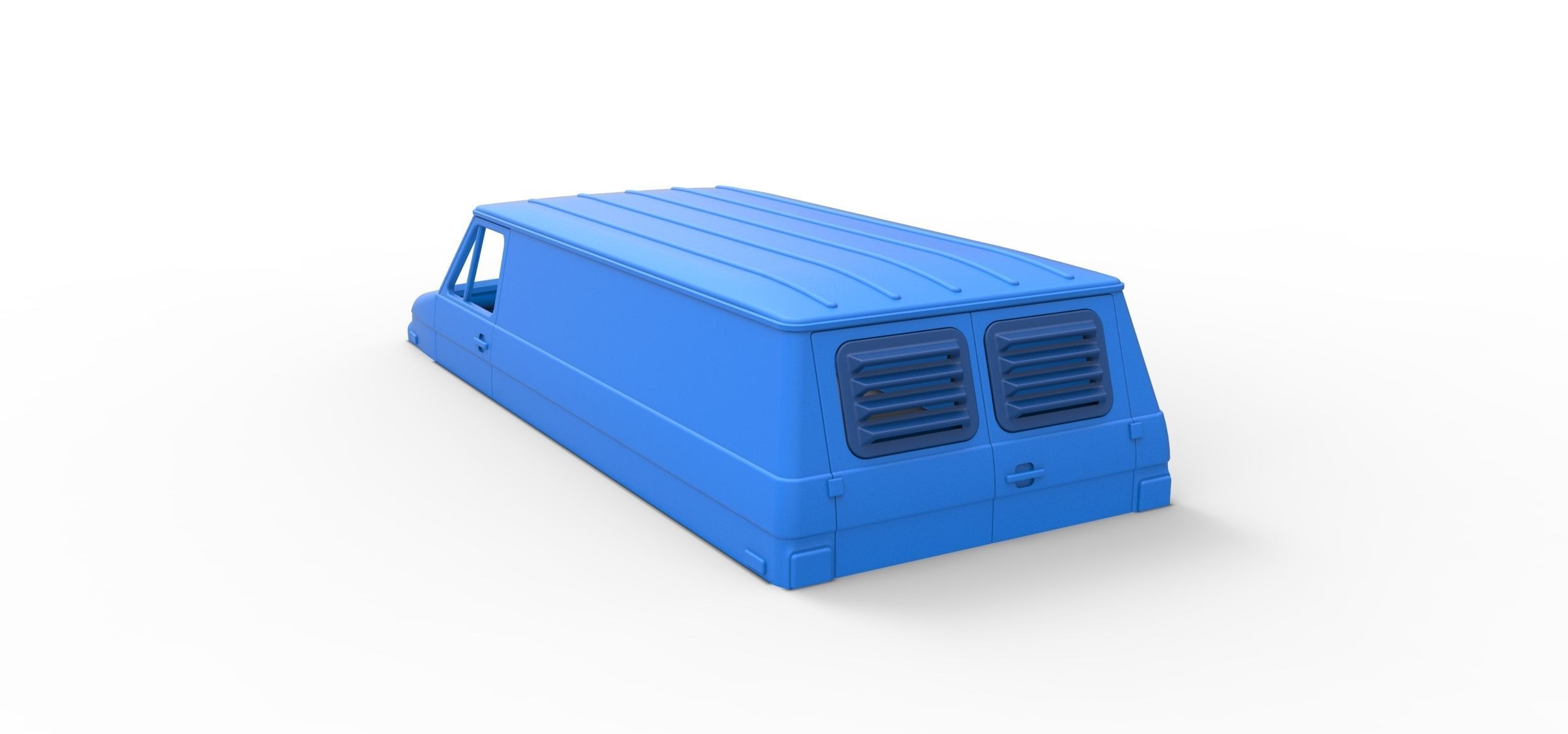 Shell for Vintage Monster tank Version 2 Scale 1 to 25 3D print model_10